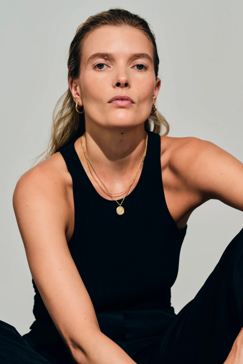 Classic Hoop Medium Gold | Tom Wood | Dame | Retro